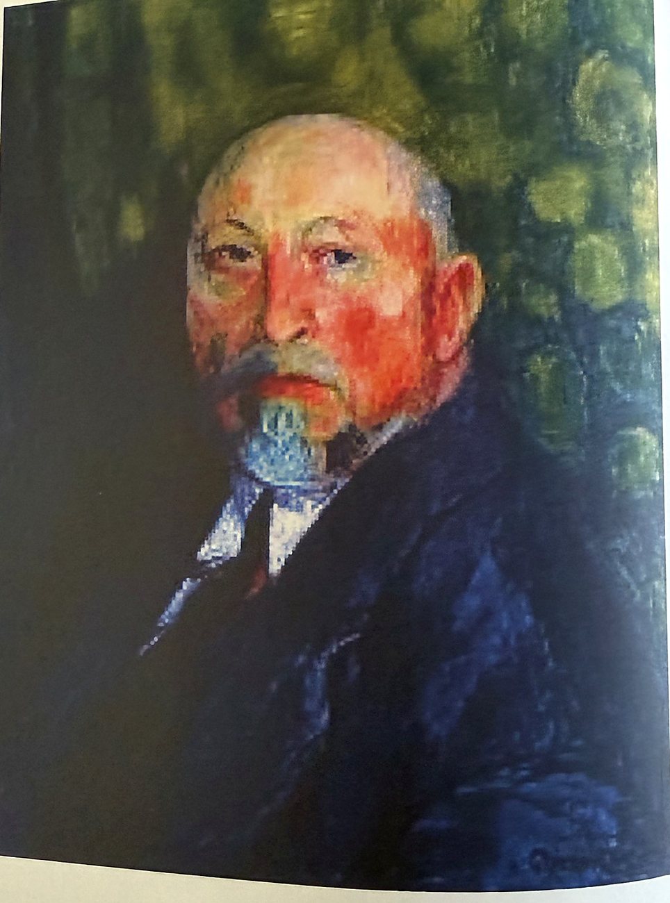 Hans Purrmann, Selbstbildnis – eines der Bilder, für die Steigelmann geradestand.